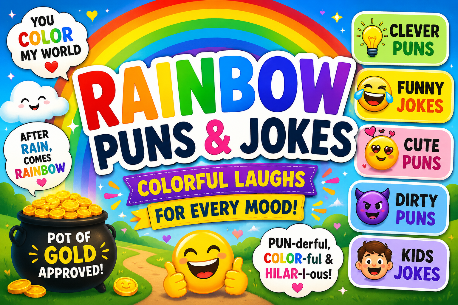 Puns about Rainbows
