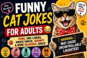 Funny Cat Jokes for Adults