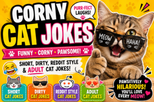 Corny Cat Jokes Collection