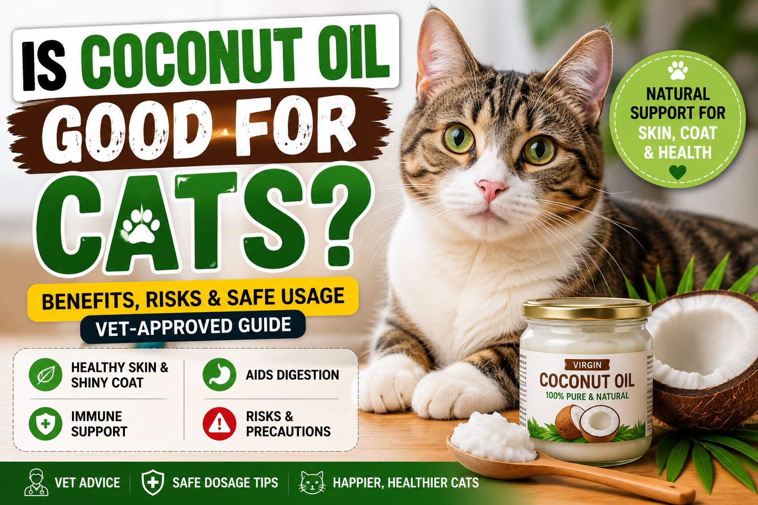 Is Coconut Oil Good for Cats