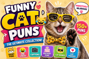 Funny Cat Puns