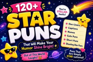 120+ Star Puns
