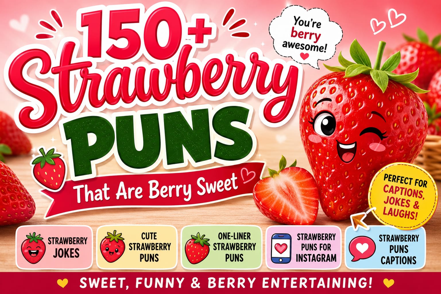 🍓Strawberry Puns