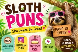 Sloth Puns
