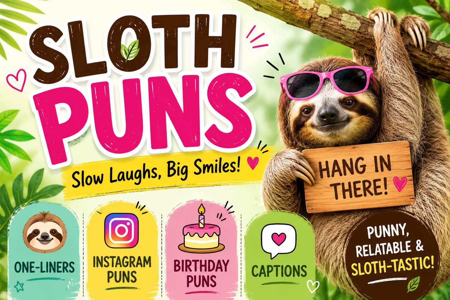 Sloth Puns