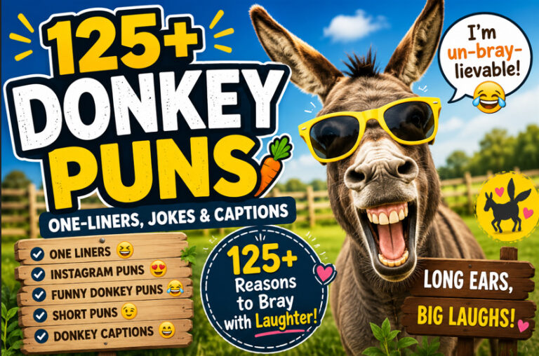 Best Donkey Puns