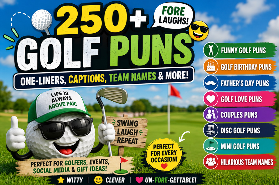 Golf Puns