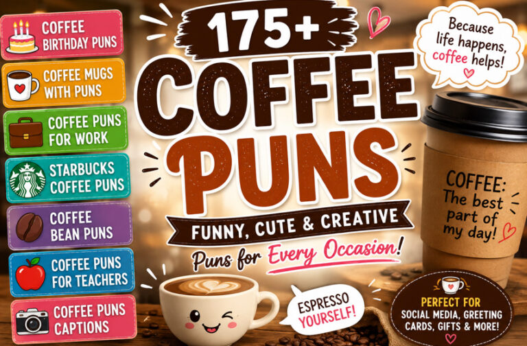 Coffee Puns
