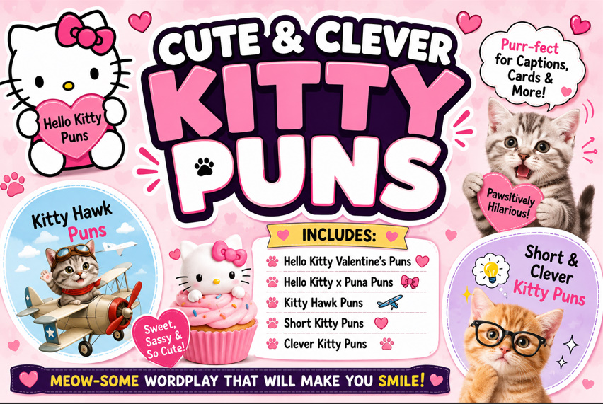 Clever Kitty Puns