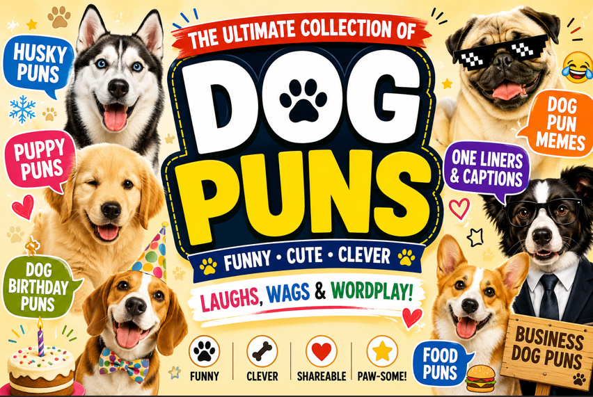 Dog Puns Collection