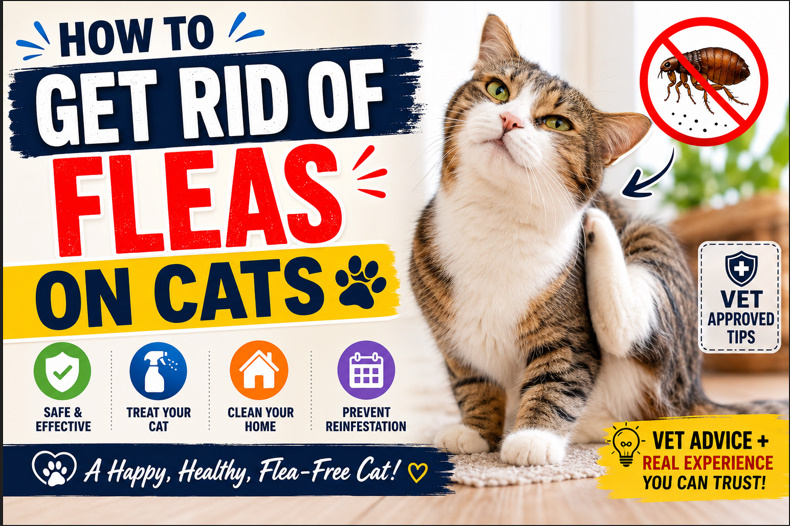 How to Get Rid of Fleas on Cats