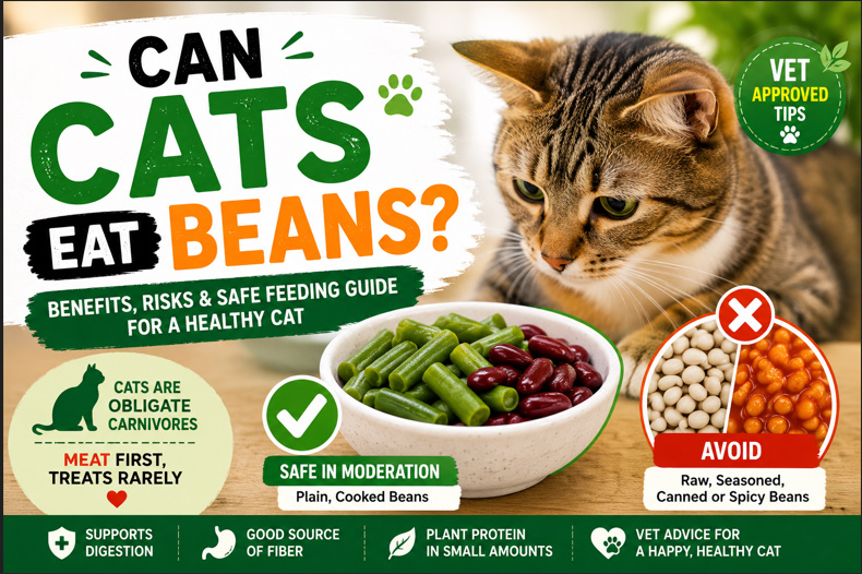 Can Cats Eat Beans