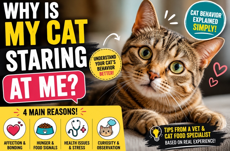 Why Is My Cat Staring at Me