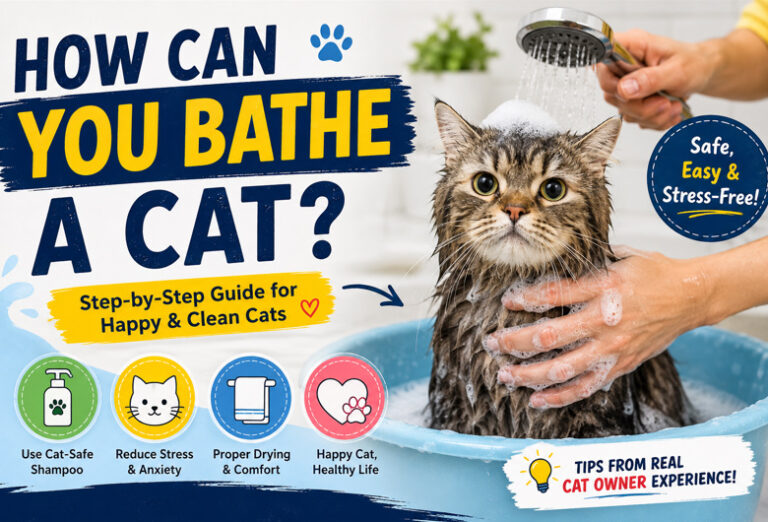 How Can You Bathe a Cat