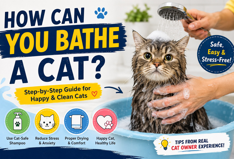 How Can You Bathe a Cat